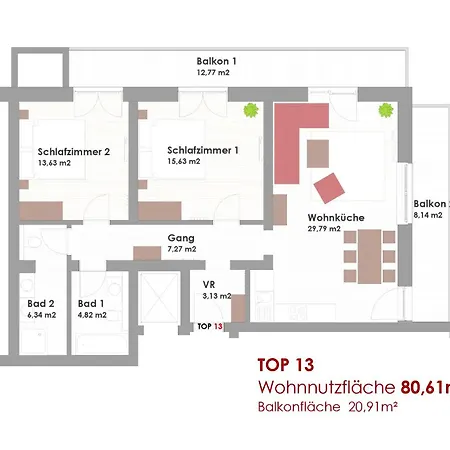 아파트 Appartementhaus Kristall Incl Joker Card By In One *